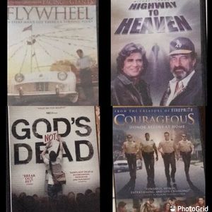 🛍4/$20🛍 4 Faith Based DVDs